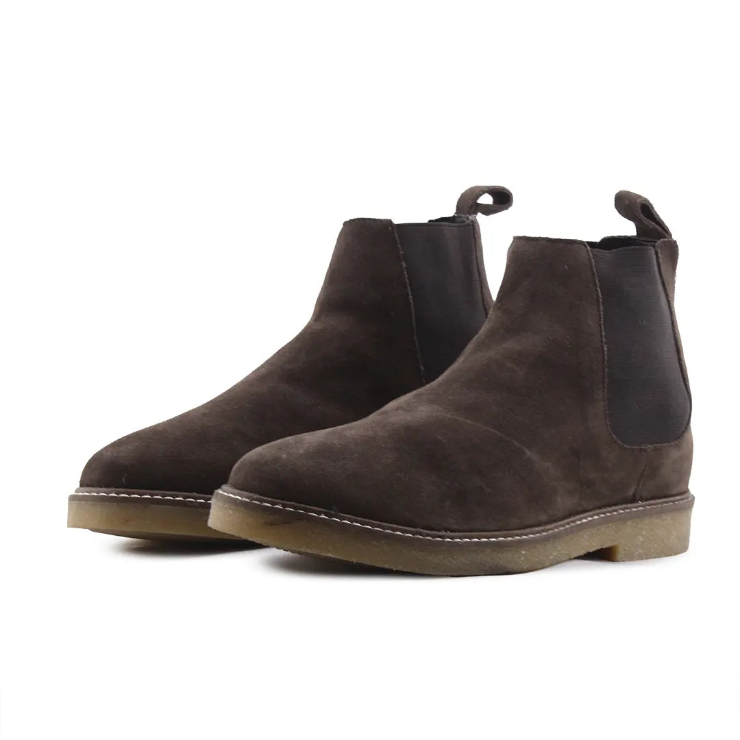 Zara Stretchable Suede Ankle Boot