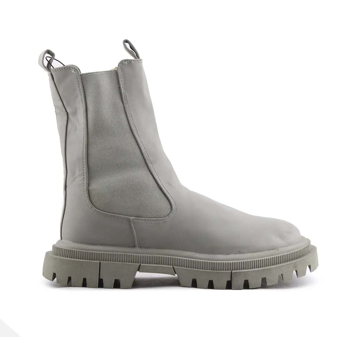 Bershka Stretchable Ankle Boot | 100% Authentic Leather