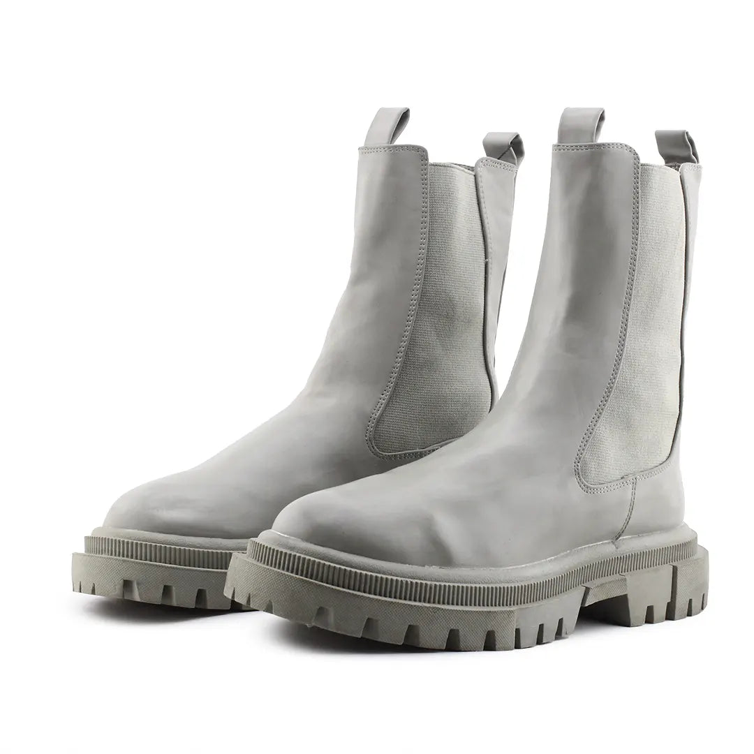 Bershka Stretchable Ankle Boot | 100% Authentic Leather