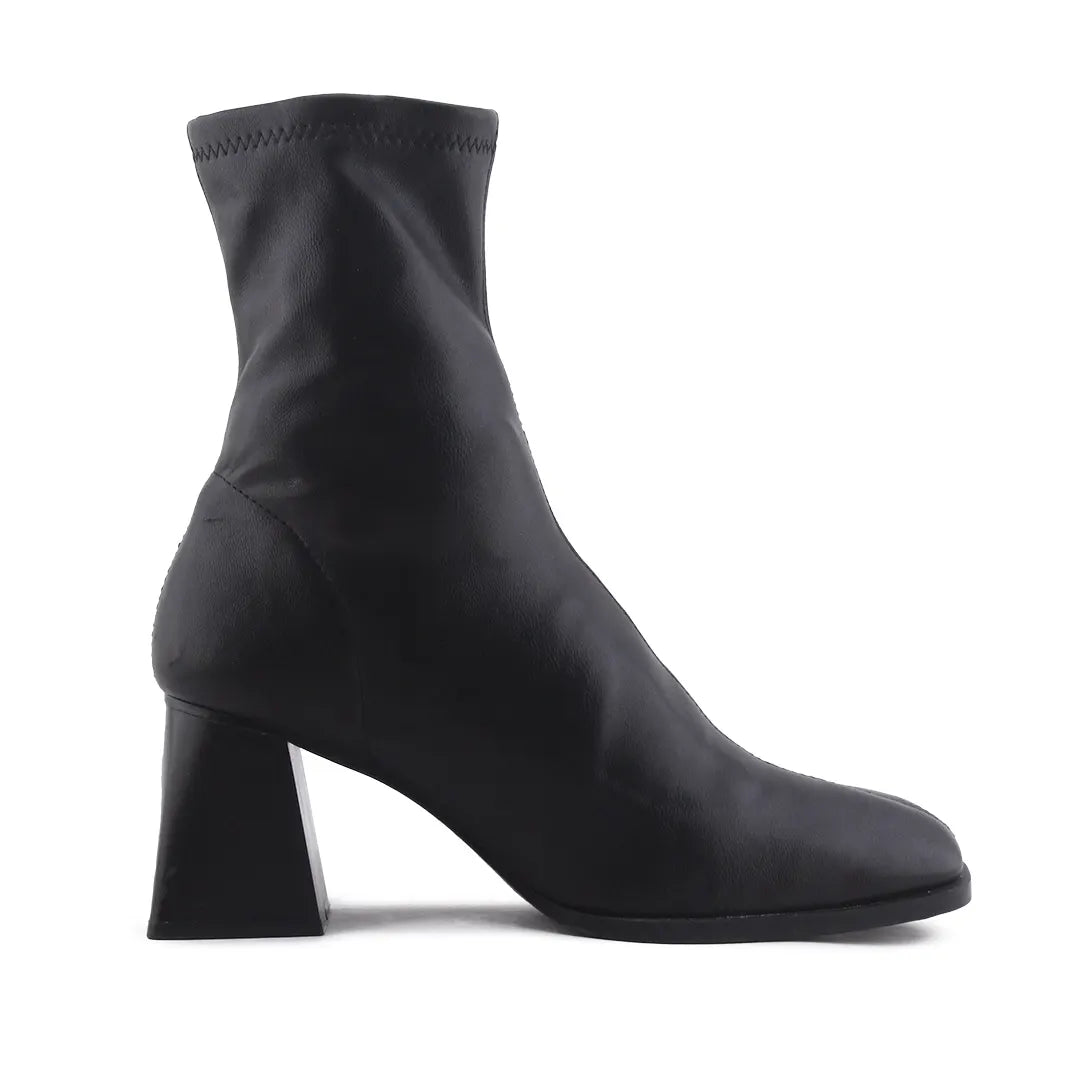 Stradivarius Zipper Ankle Boot | 100% Authentic Leather