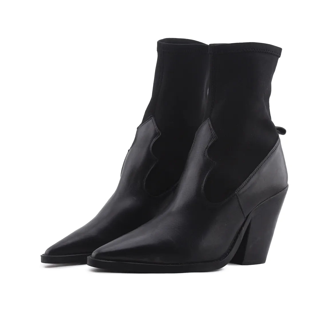 Mango Stretchable Ankle Boot | 100% Authentic Leather