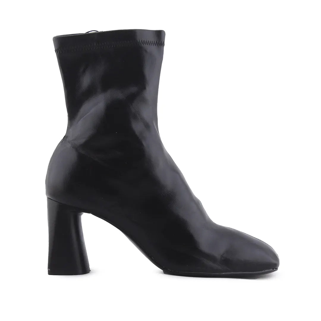 Stradivarius Zipper Ankle Boot | 100% Authentic Leather