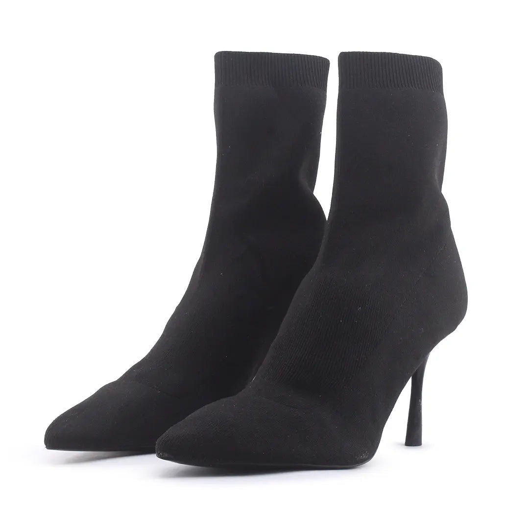 Stradivarius Sock Ankle Boot