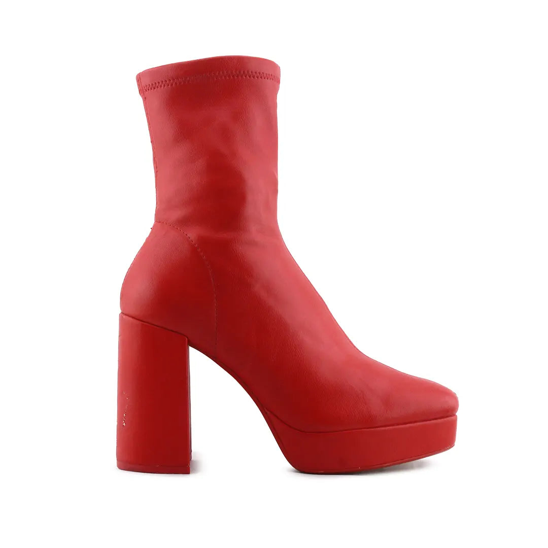 Stradivarius Zipper Ankle Boot | 100% Authentic Leather