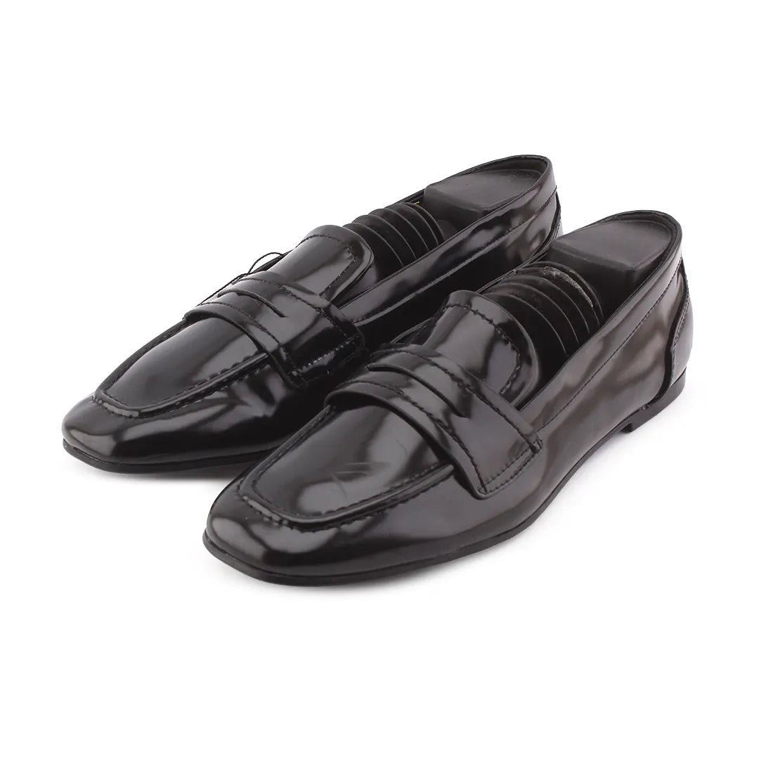 Zara Penny Strap Loafers