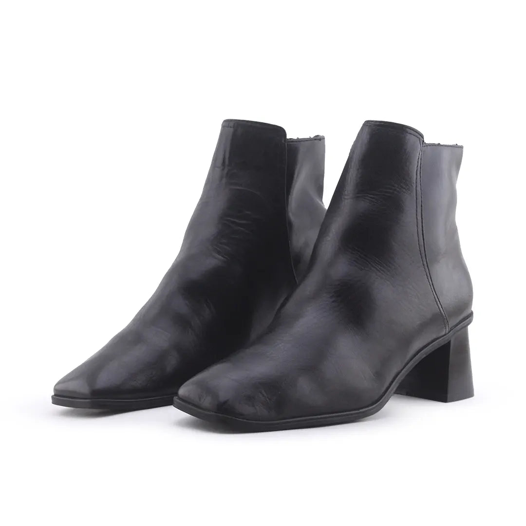 Mango Zipper Ankle Boot | 100% Authentic Leather