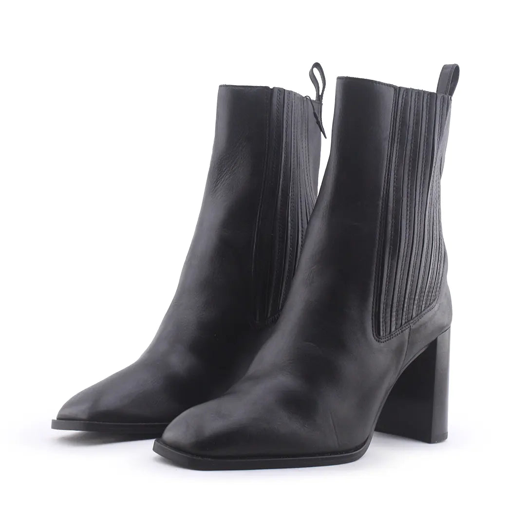 Zara Stretchable Ankle Boot | 100% Authentic Leather
