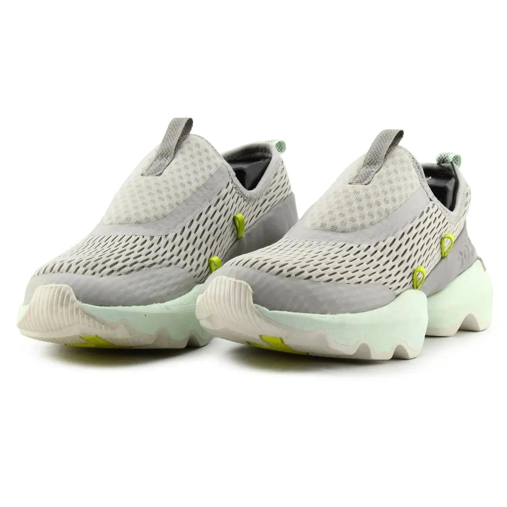 Sorel?Kinetic Athletic Sneakers Womens 7 Gray Mesh Low Top Lace Up