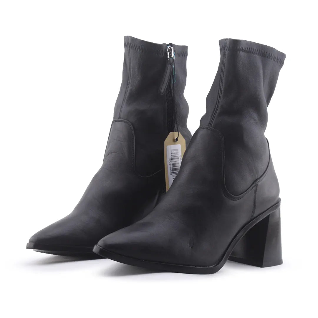 Zara Zipper Ankle Boot | 100% Authentic Leather