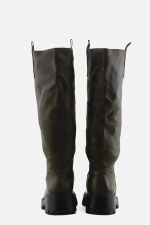 Pull & Bear Knee High Boots | 100% Authentic Leather - sundaybazar