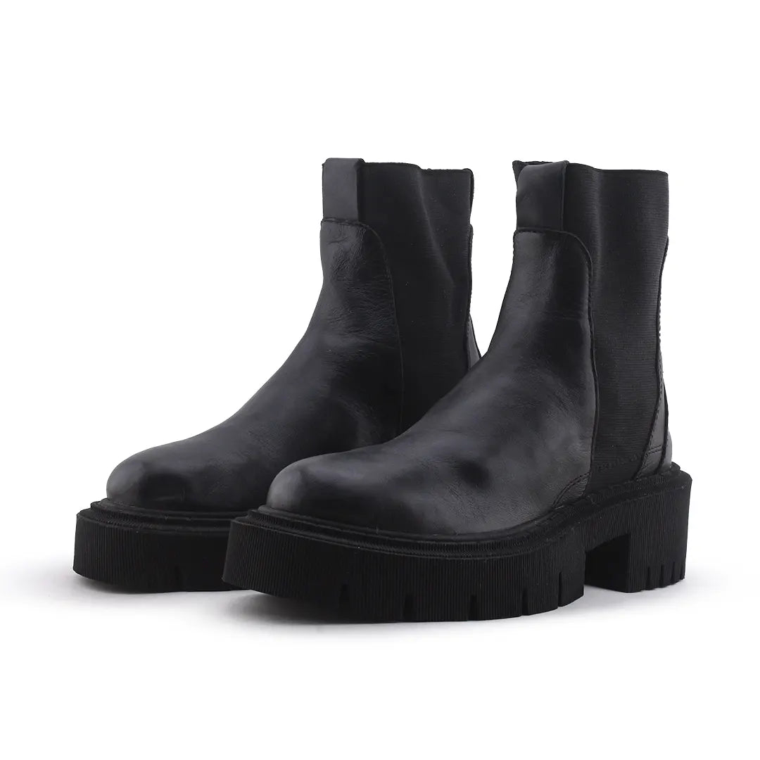 Zara Stretchable Ankle Boot | 100% Authentic Leather