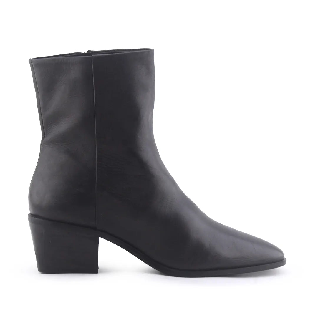 Zara Zipper Ankle Boot | 100% Authentic Leather