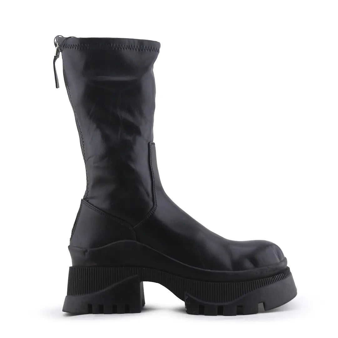 Zara Zipper Ankle Boot | 100% Authentic Leather