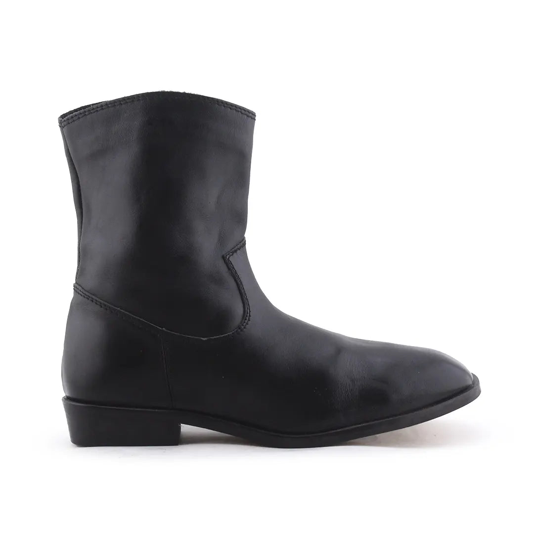 Zara Zipper Ankle Boot | 100% Authentic Leather