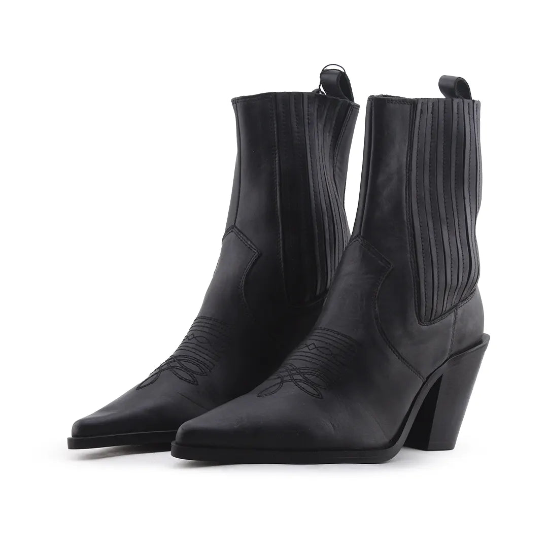 Zara Stretchable Ankle Boot | 100% Authentic Leather