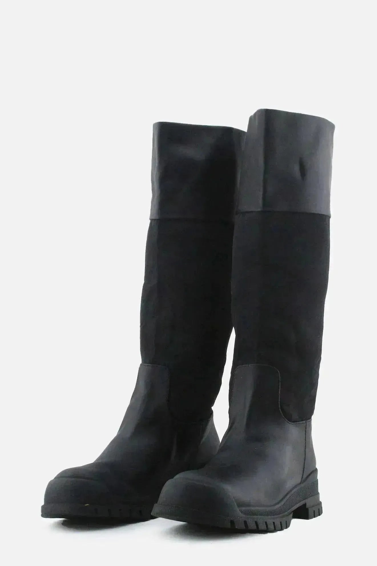 Zara Knee High Boots | 100% Authentic Leather - sundaybazar