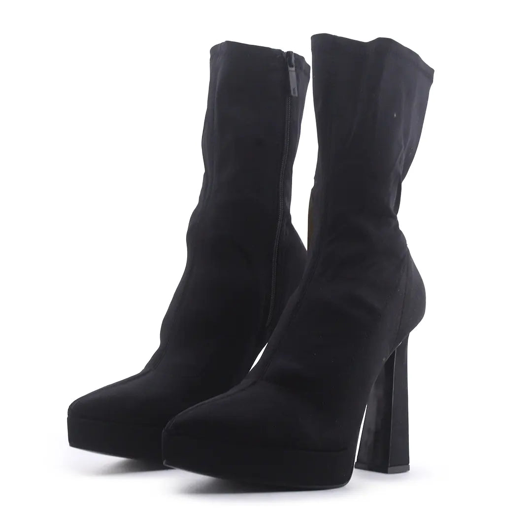 Zara Zipper Ankle Boot