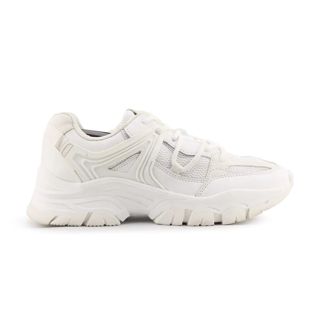 Stradivarius Chunky Knitted Lace Up Shoes