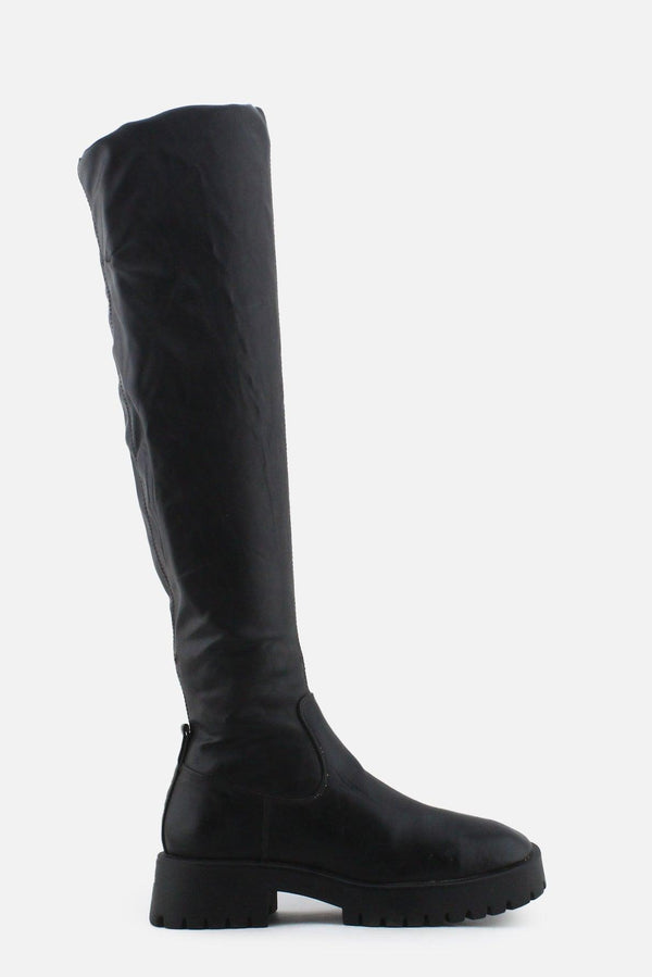 Zara Zipper Thigh High Boots | 100% Authentic Leather