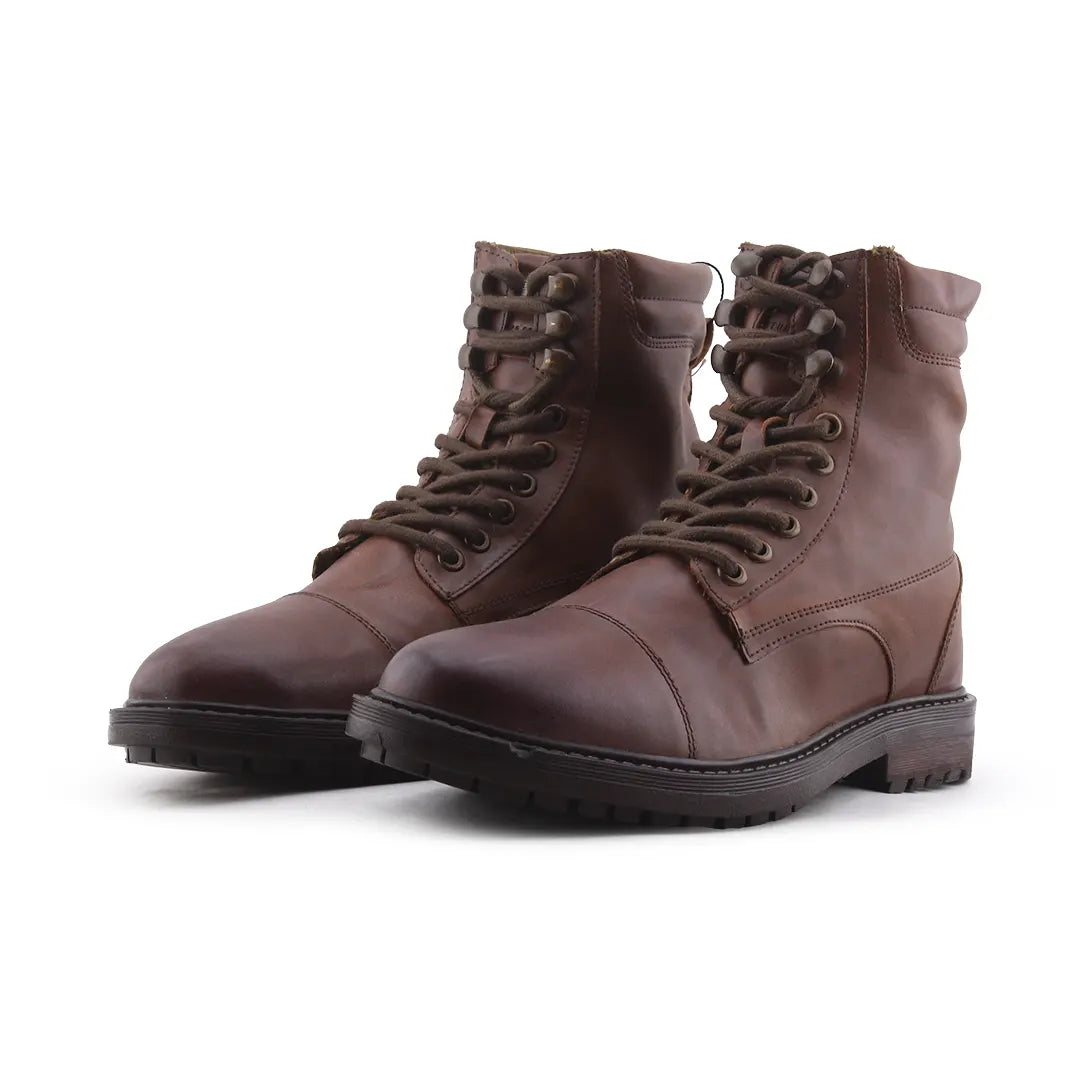 Lefties Lace Up Ankle Boot | 100% Authentic Leather