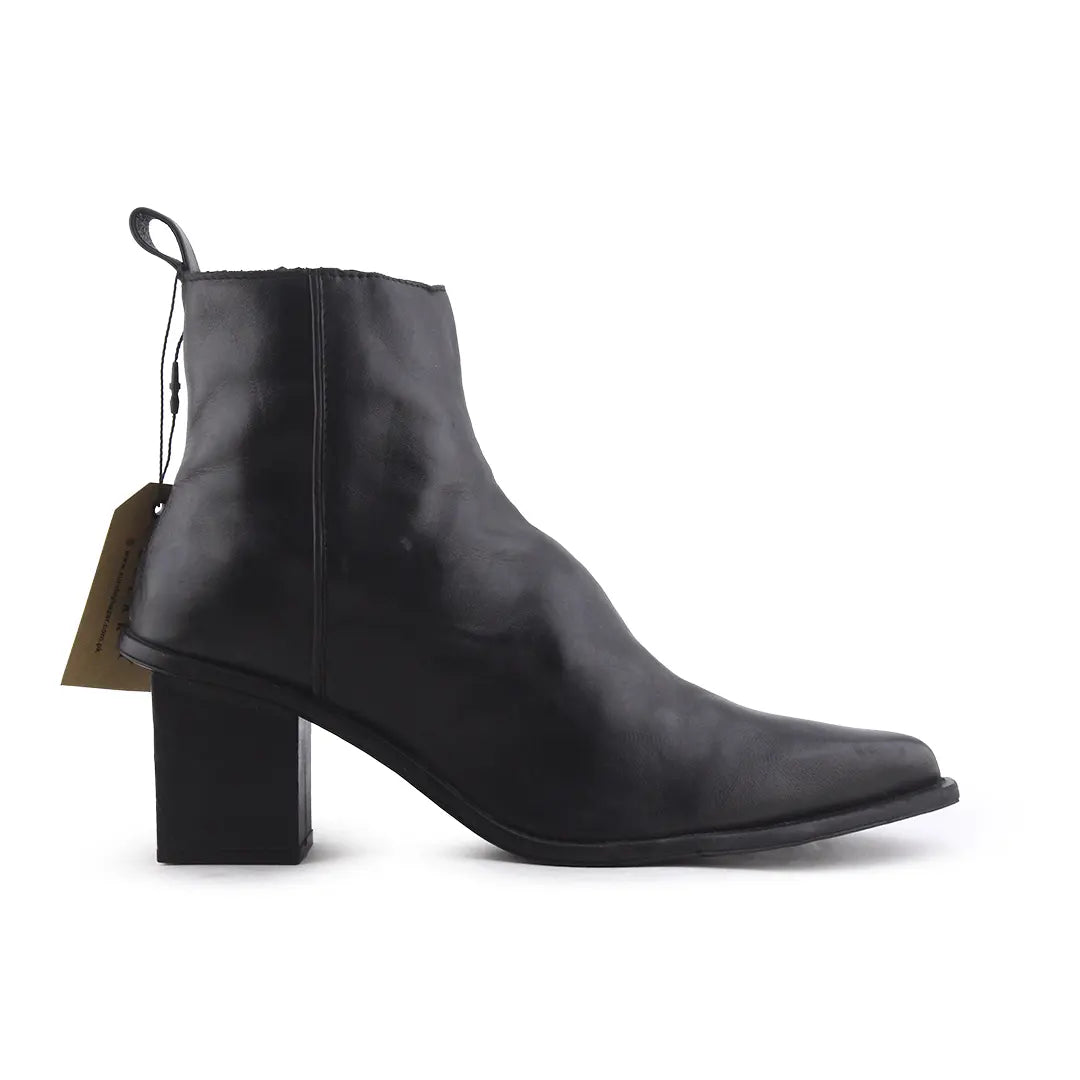 Zara Zipper Ankle Boot | 100% Authentic Leather