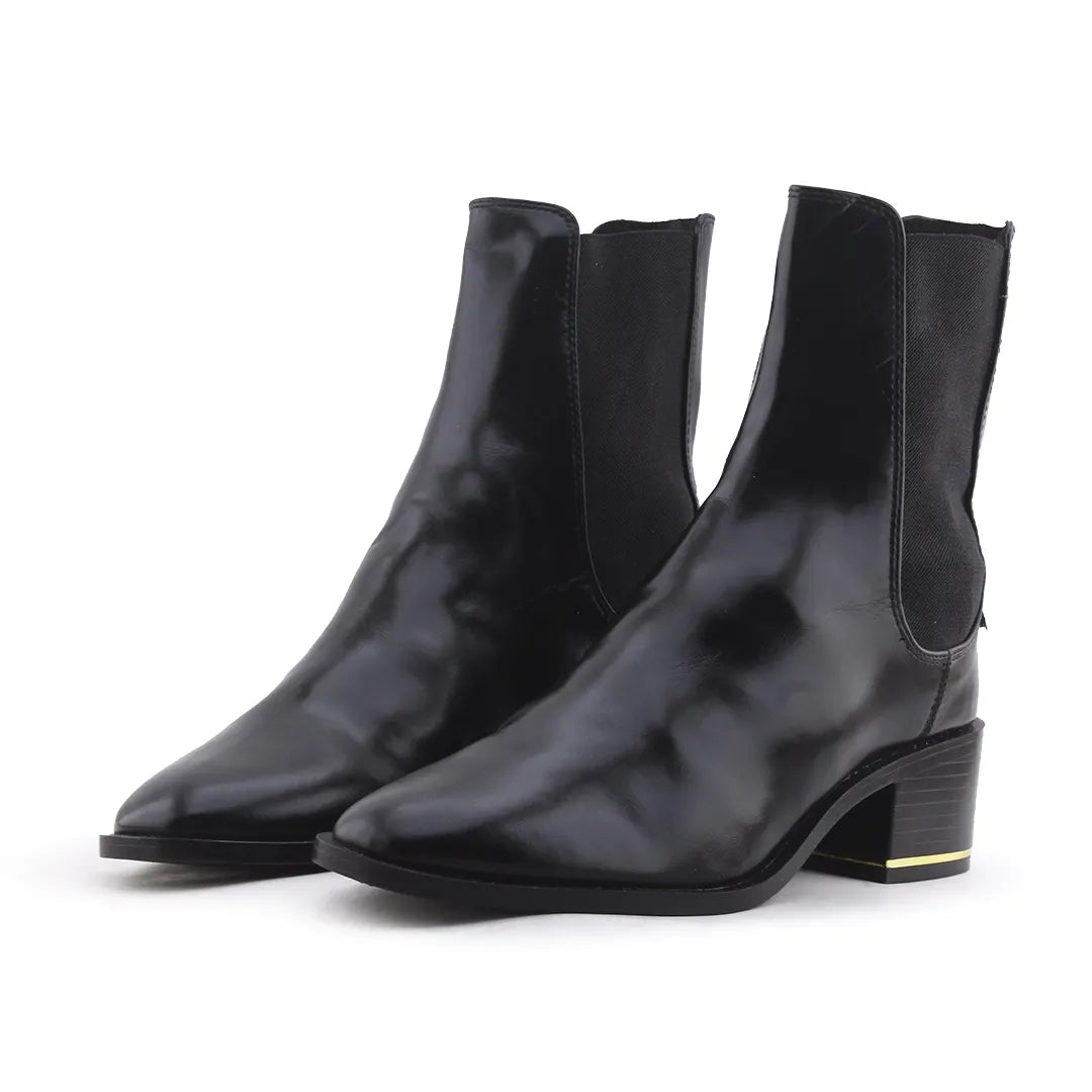 Zara Stretchable Ankle Boot | 100% Authentic Leather