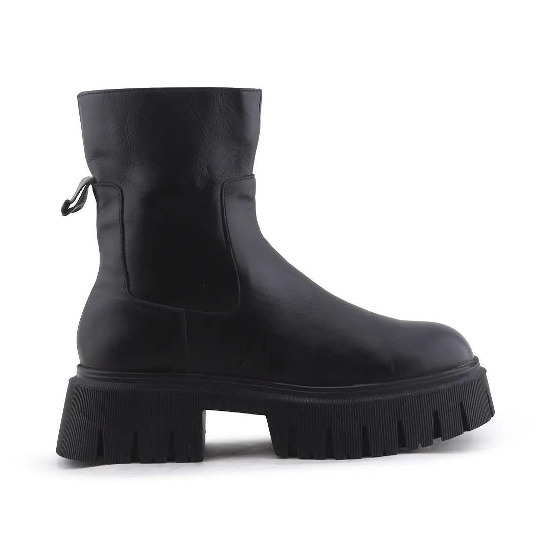 Zara Zipper Ankle Boot | 100% Authentic Leather