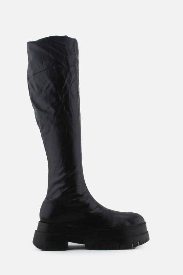 Bershka Zipper Over The Knee Boots | 100% Authentic Leather