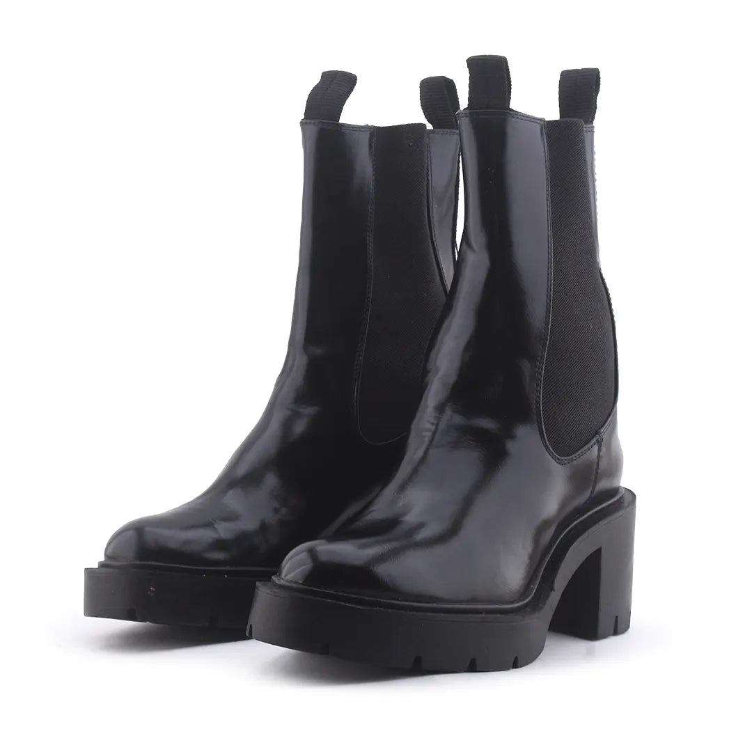 Zara Stretchable Ankle Boot | 100% Authentic Leather