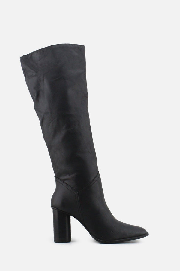 Zara Block Knee High Boots | 100% Authentic Leather