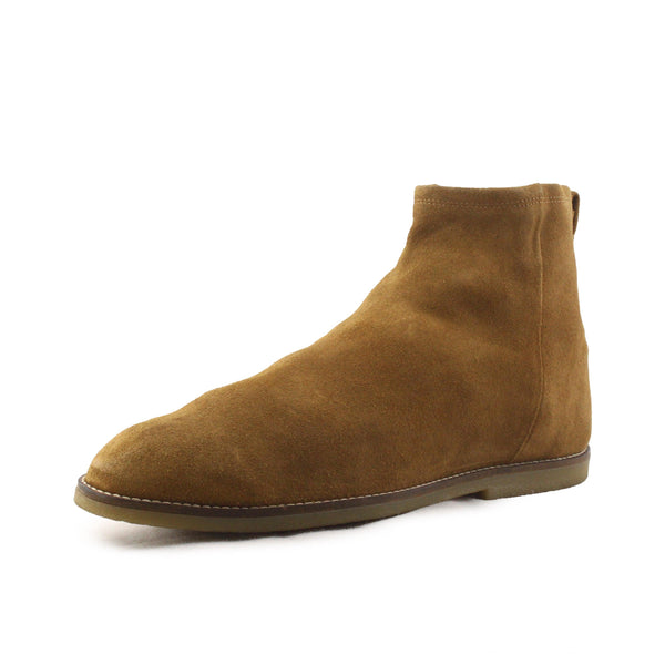 Zara Zipper Chelsea Ankle Boots | Suede