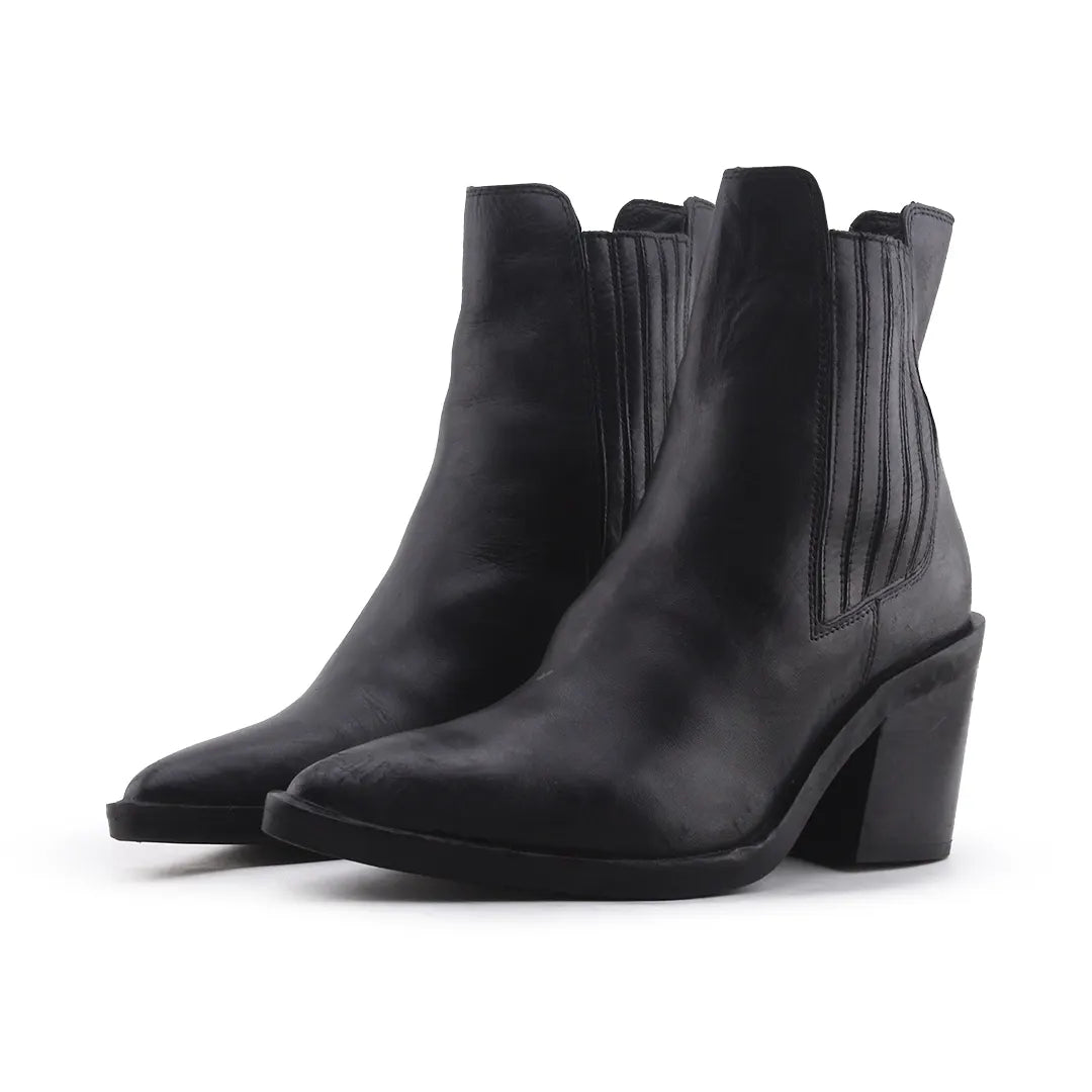 Zara Stretchable Ankle Boot | 100% Authentic Leather