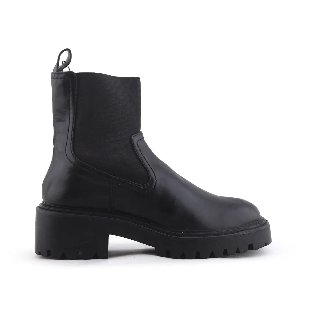 Stradivarius Stretchable Ankle Boot | 100% Authentic Leather