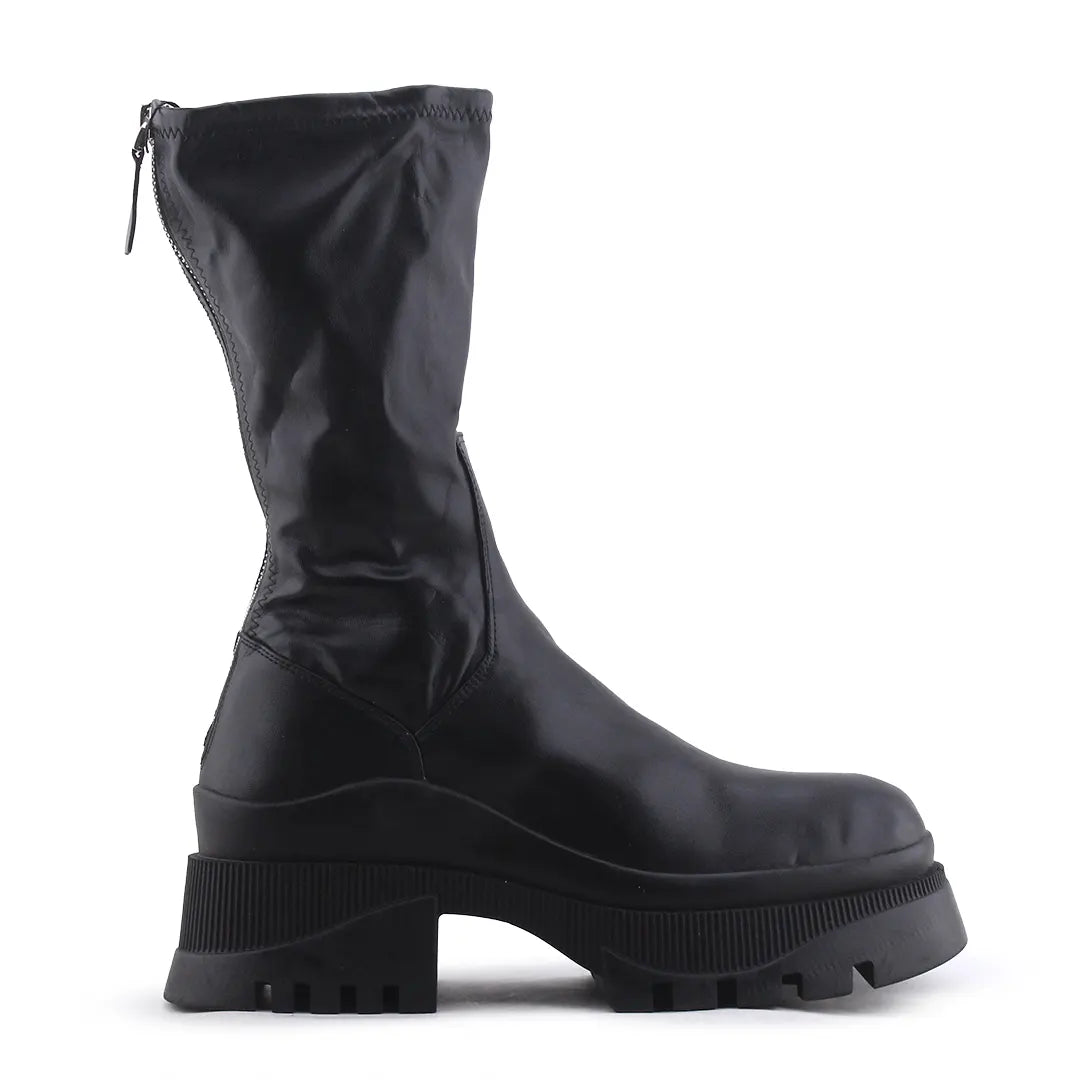 Zara Zipper Ankle Boot | 100% Authentic Leather