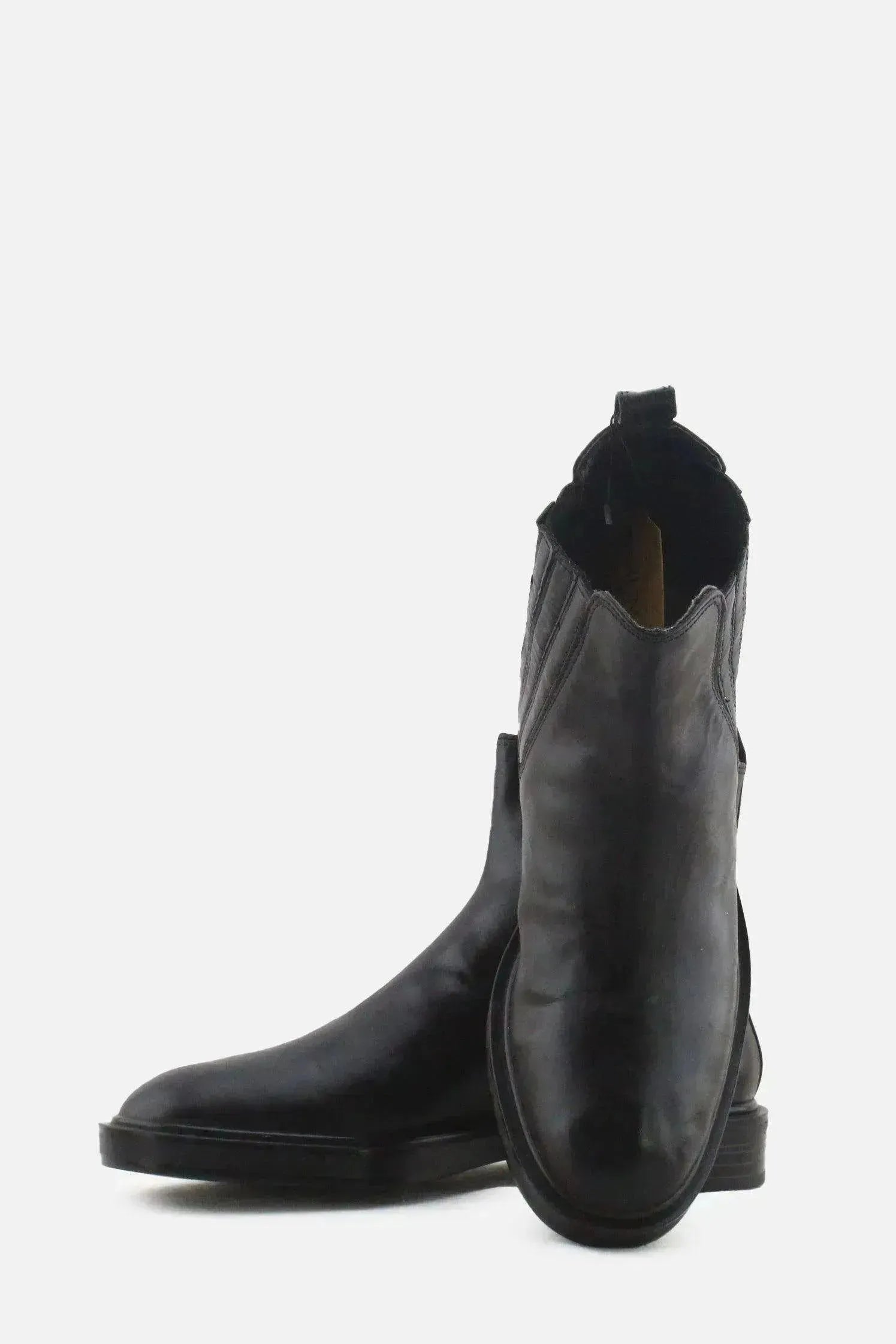 Zara Stretchable Chelsea Ankle Boots | 100% Authentic Leather - sundaybazar