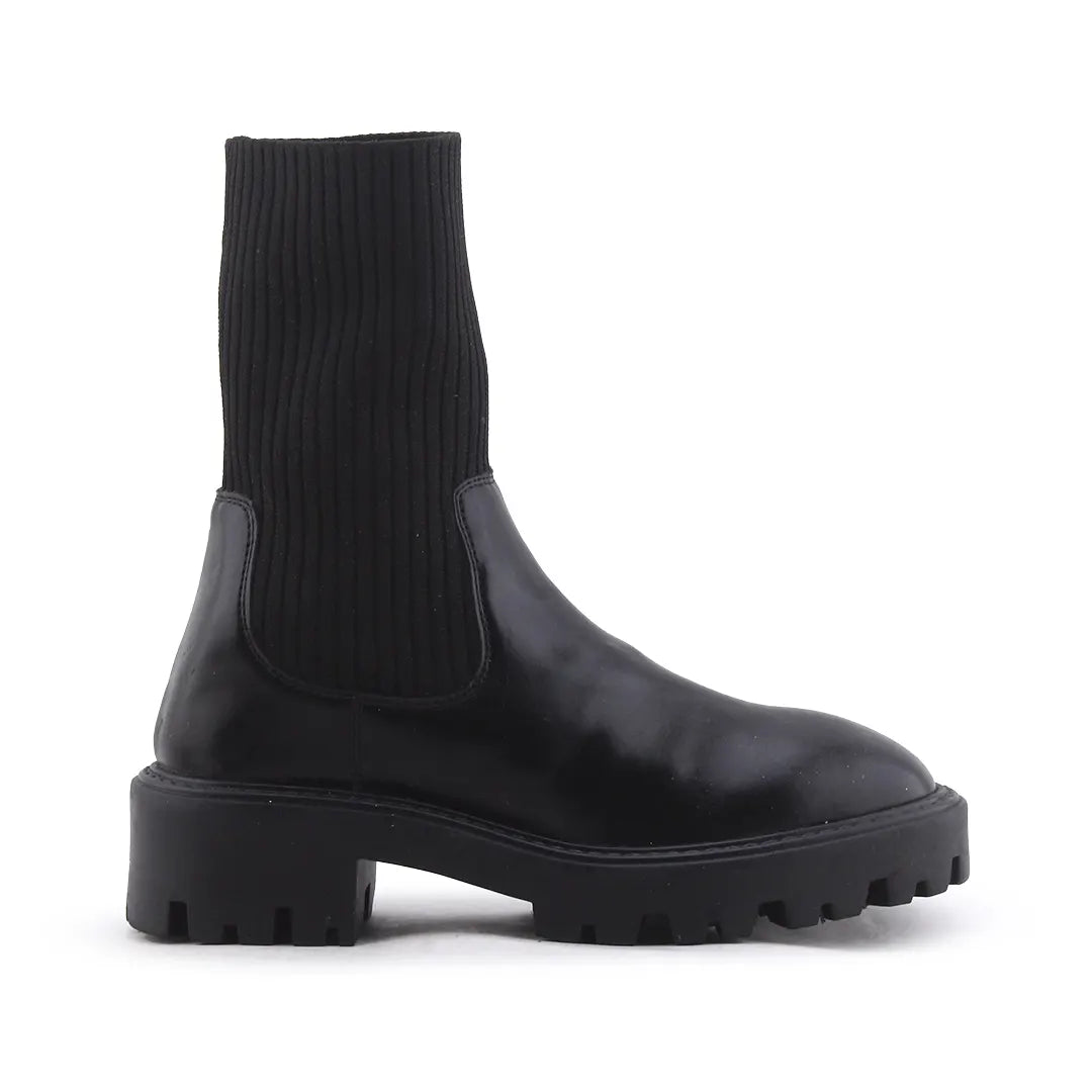 Lefties Stretchable Ankle Boot | 100% Authentic Leather