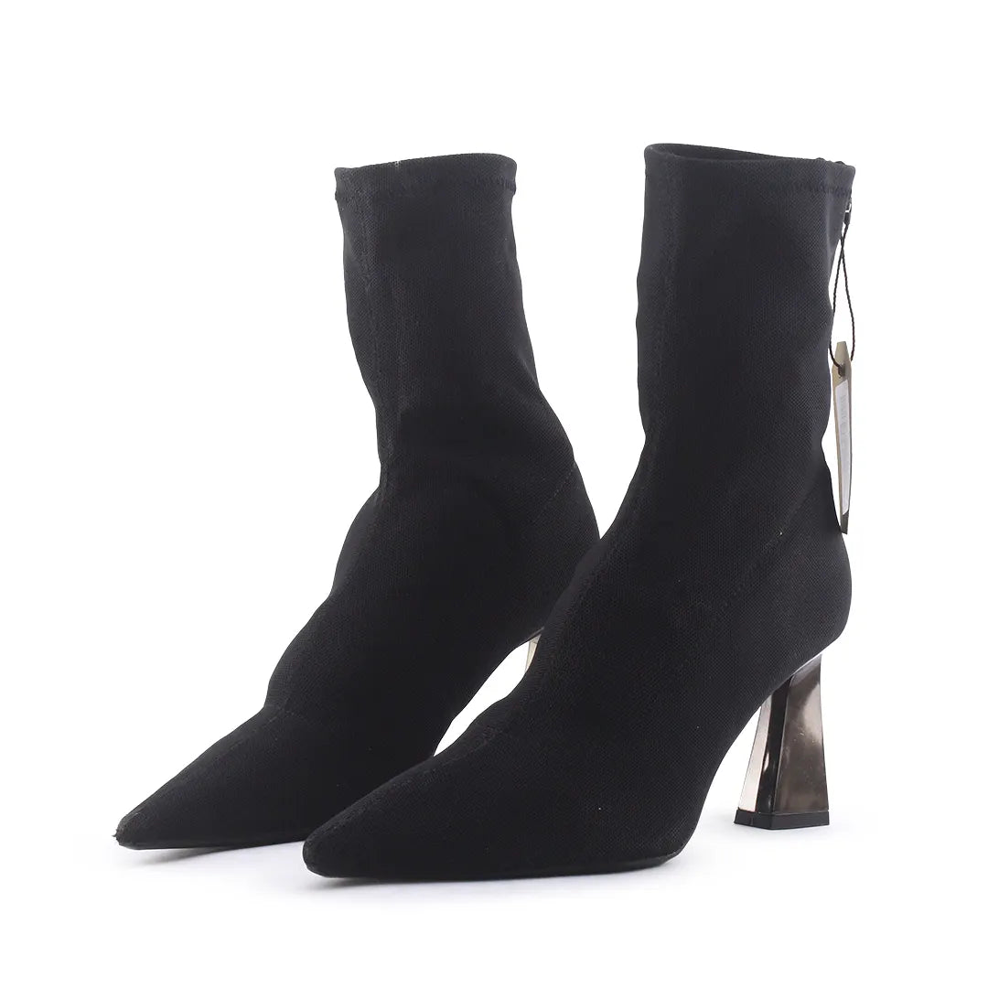 Bershka Sock Ankle Boot