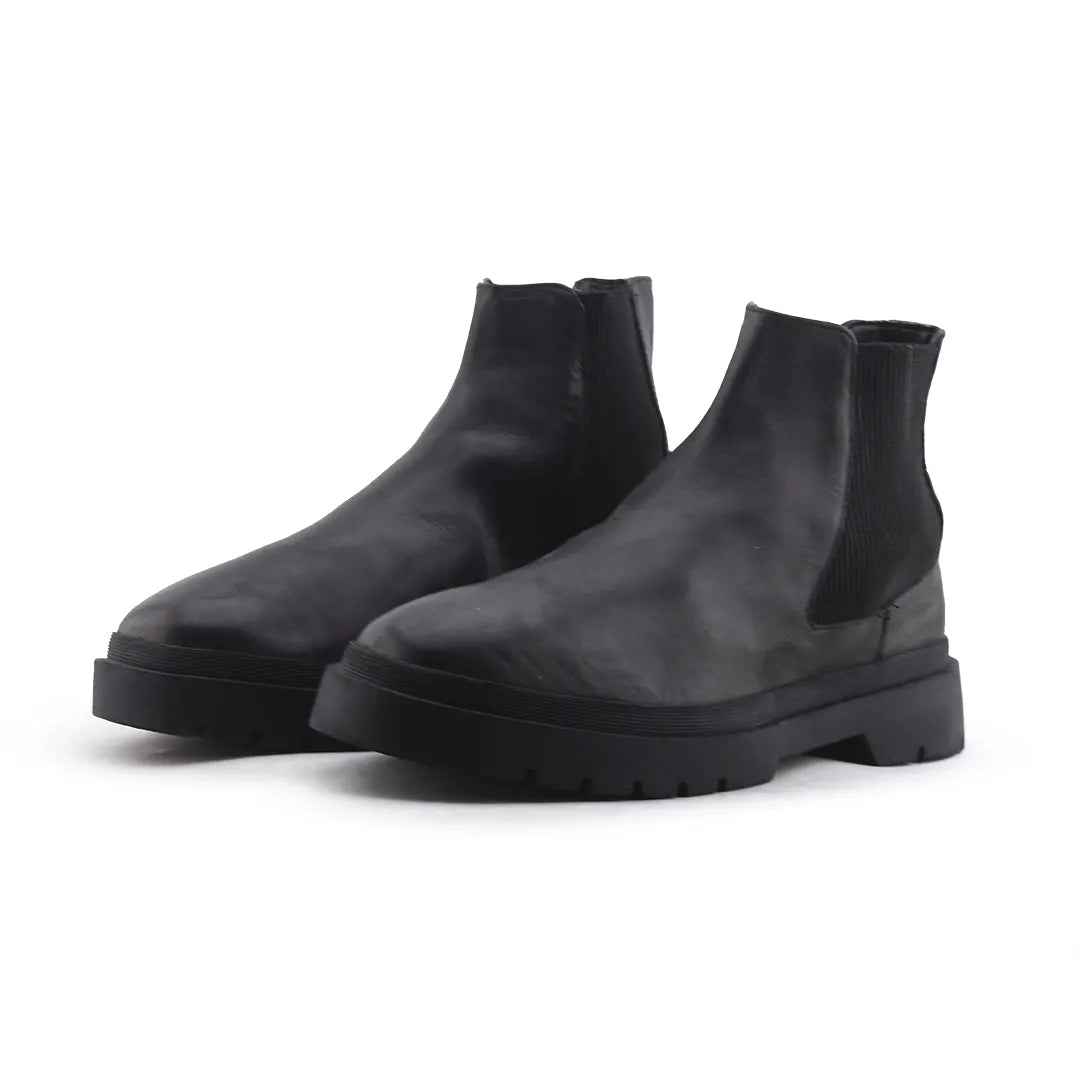 Zara Stretchable Ankle Boot | 100% Authentic Leather