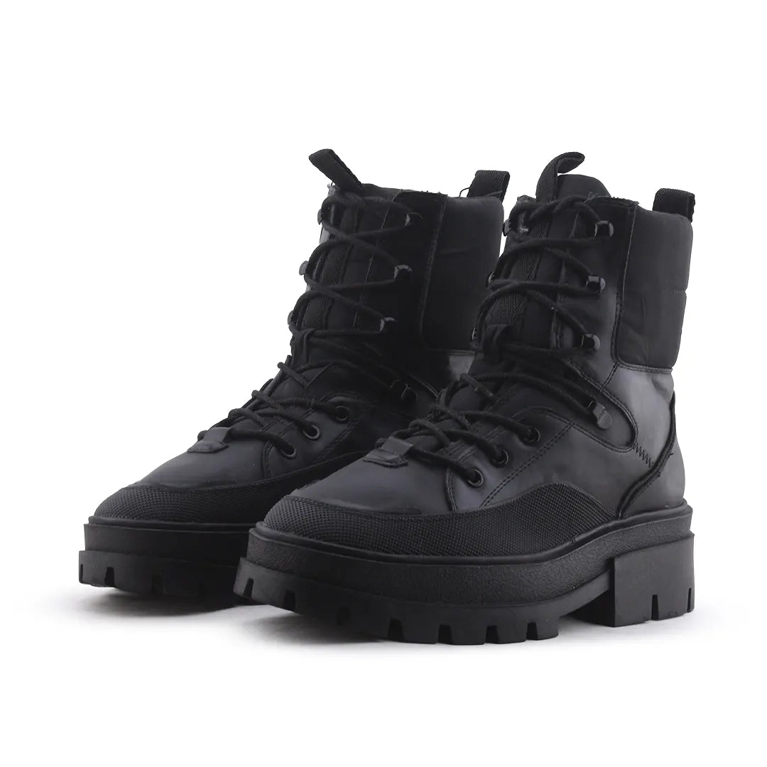 Zara Lace Up Ankle Boot | 100% Authentic Leather