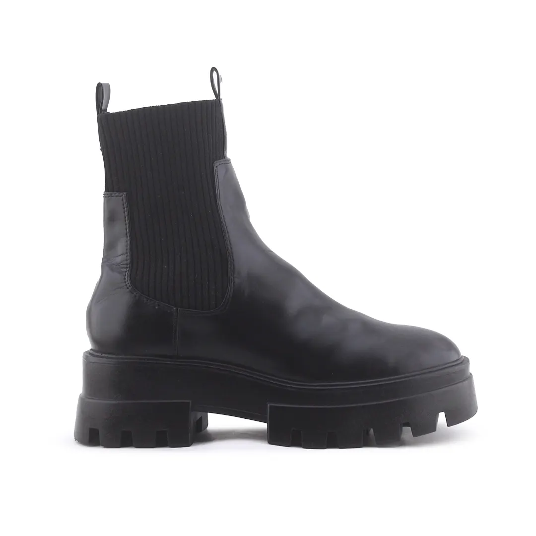 Pull & Bear Stretchable Chelsea Ankle Boot | 100% Authentic Leather