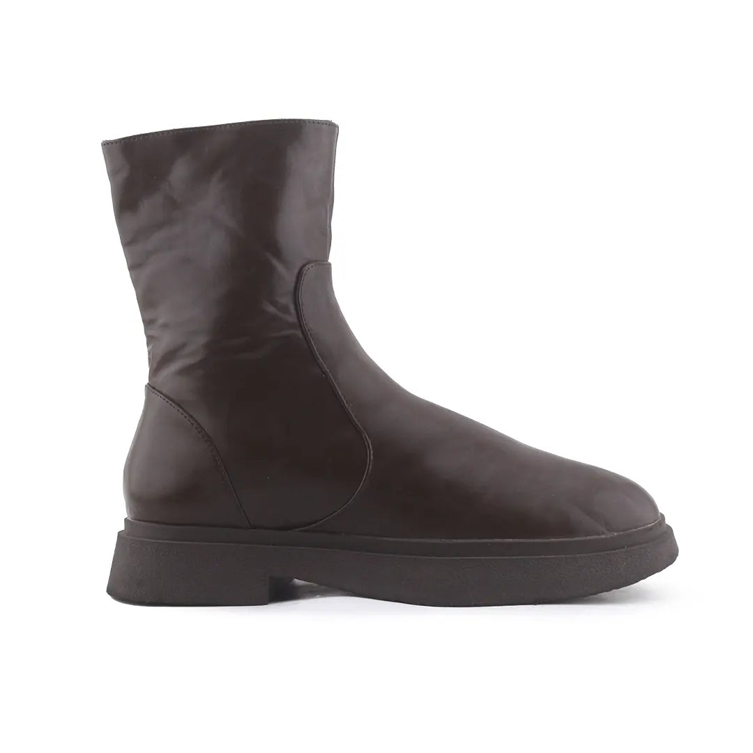 Zara Zipper Ankle Boot | 100% Authentic Leather