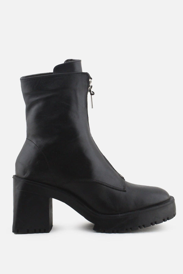 Zara Zipper Platform Boots | 100% Authentic Leather