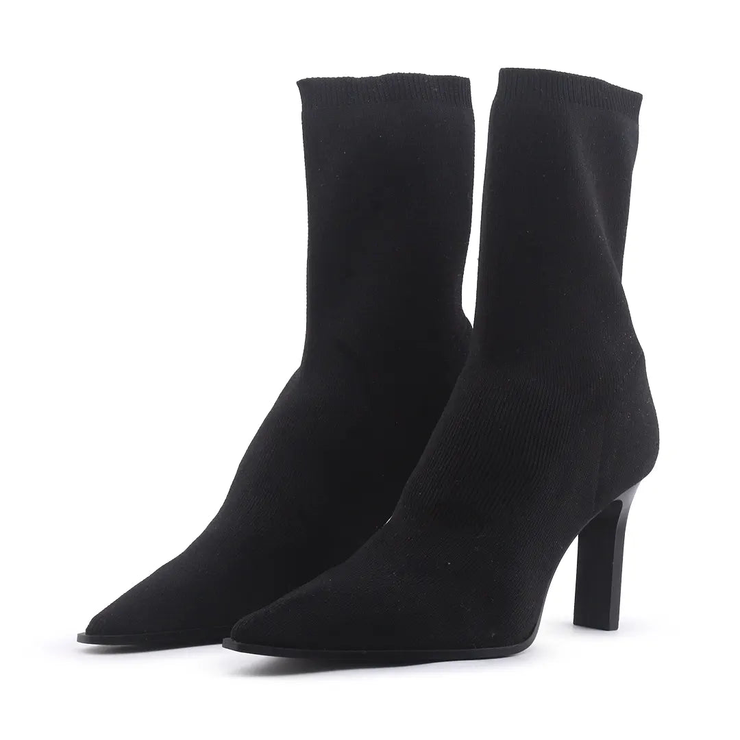 Stradivarius Sock Ankle Boot