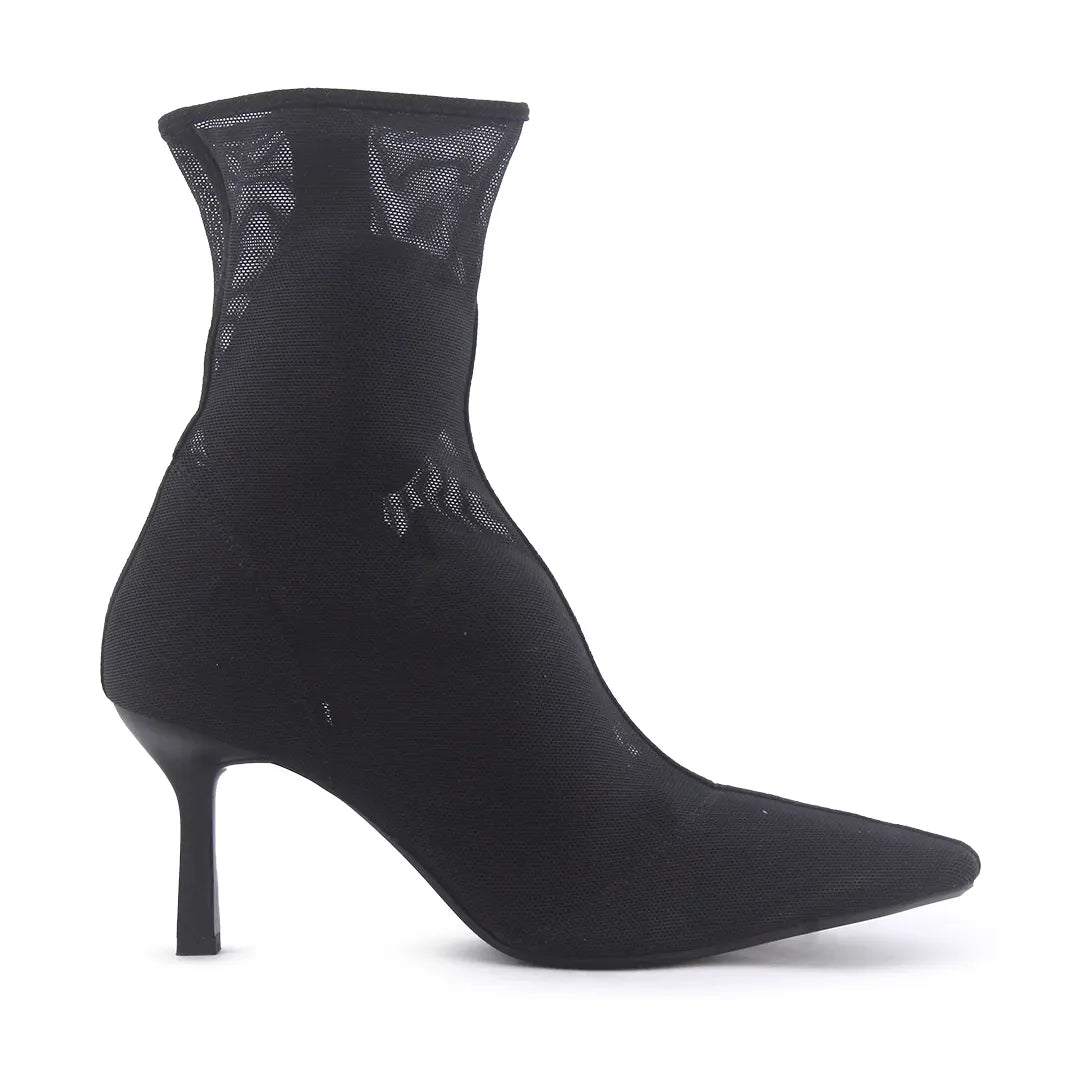 Zara Zipper Ankle Boot