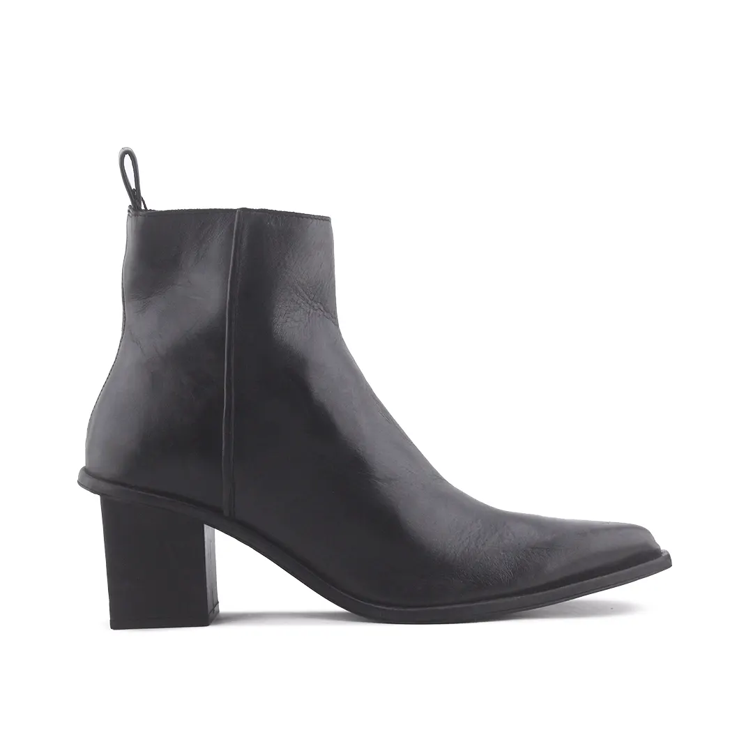 Zara Zipper Ankle Boot | 100% Authentic Leather