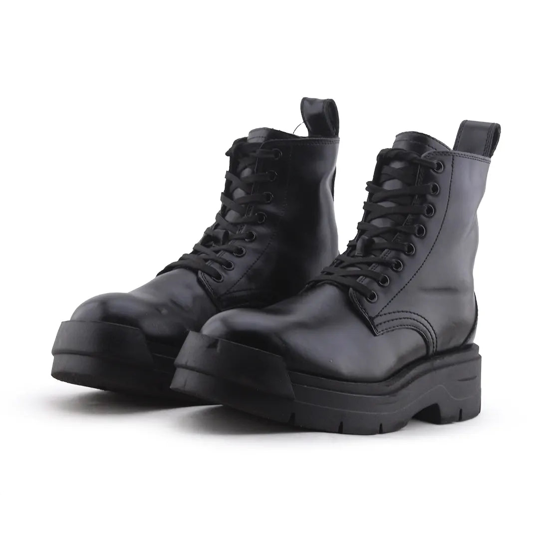Zara Lace Up Ankle Boot | 100% Authentic Leather