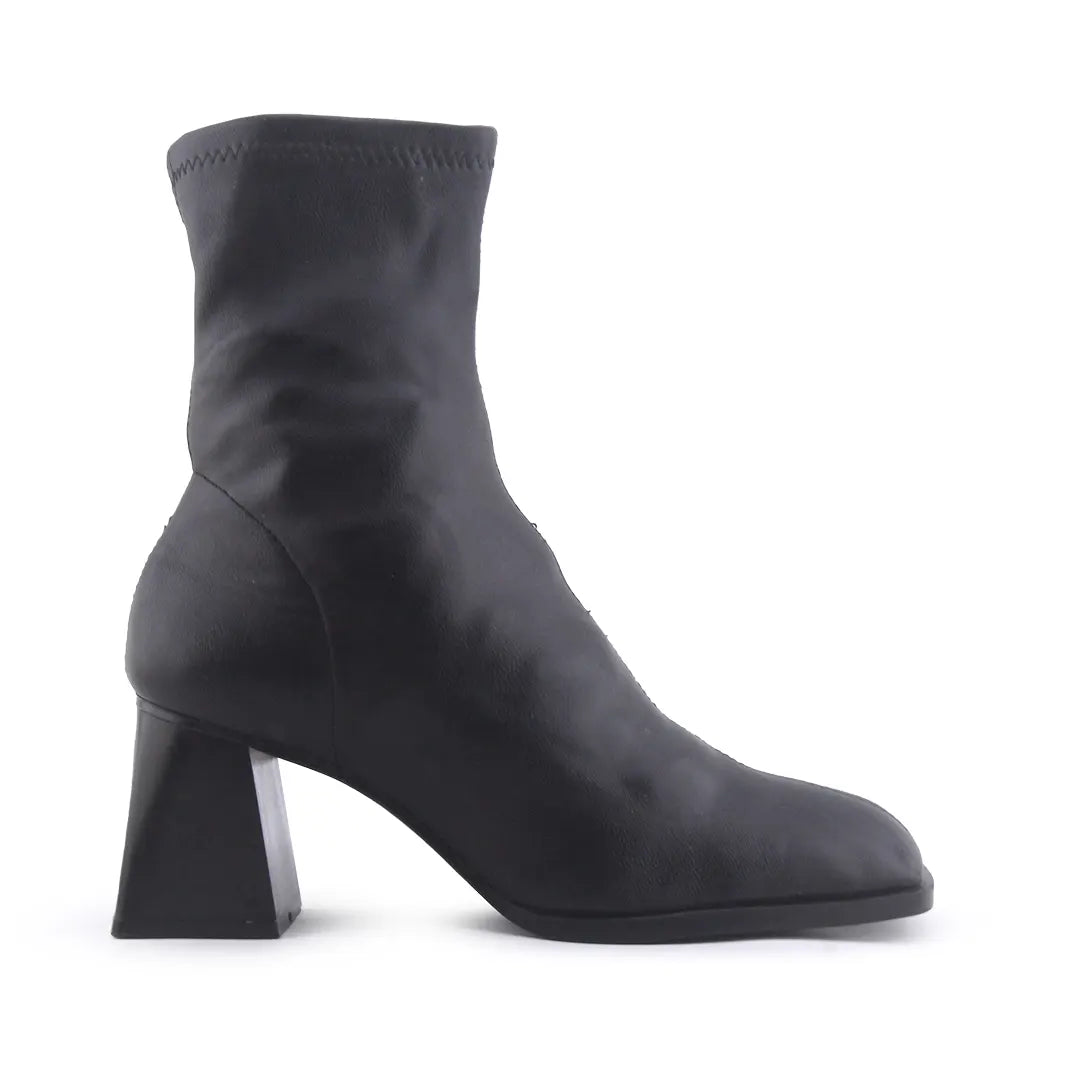 Stradivarius Zipper Ankle Boot | 100% Authentic Leather