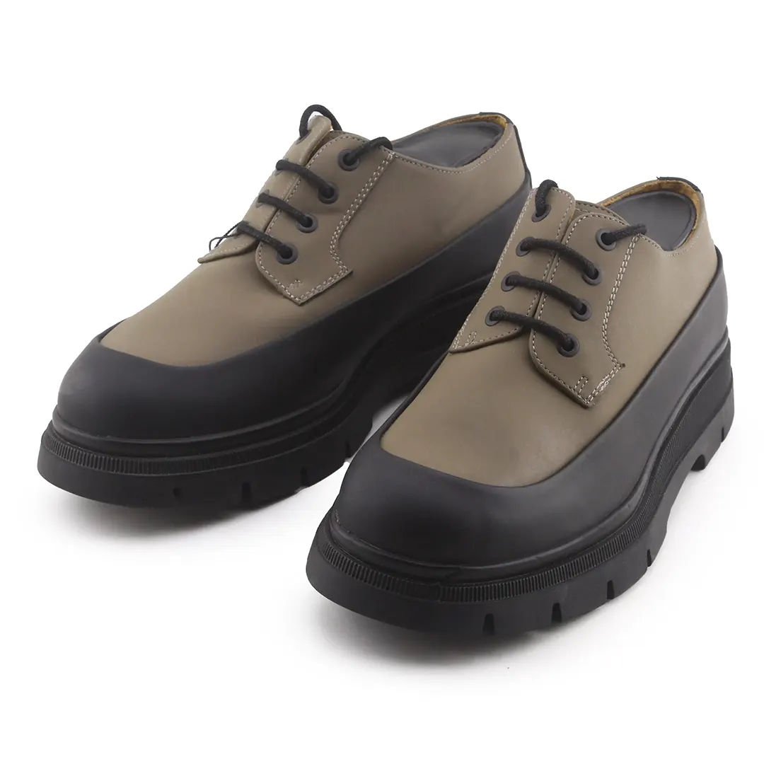 Zara Rubberized Lace Up Shoes