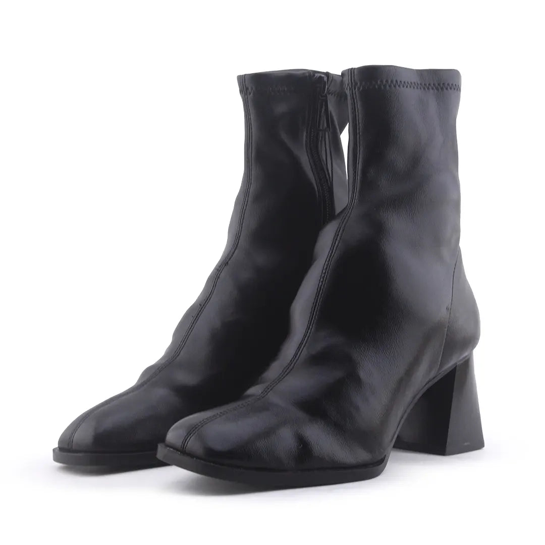Stradivarius Zipper Ankle Boot | 100% Authentic Leather