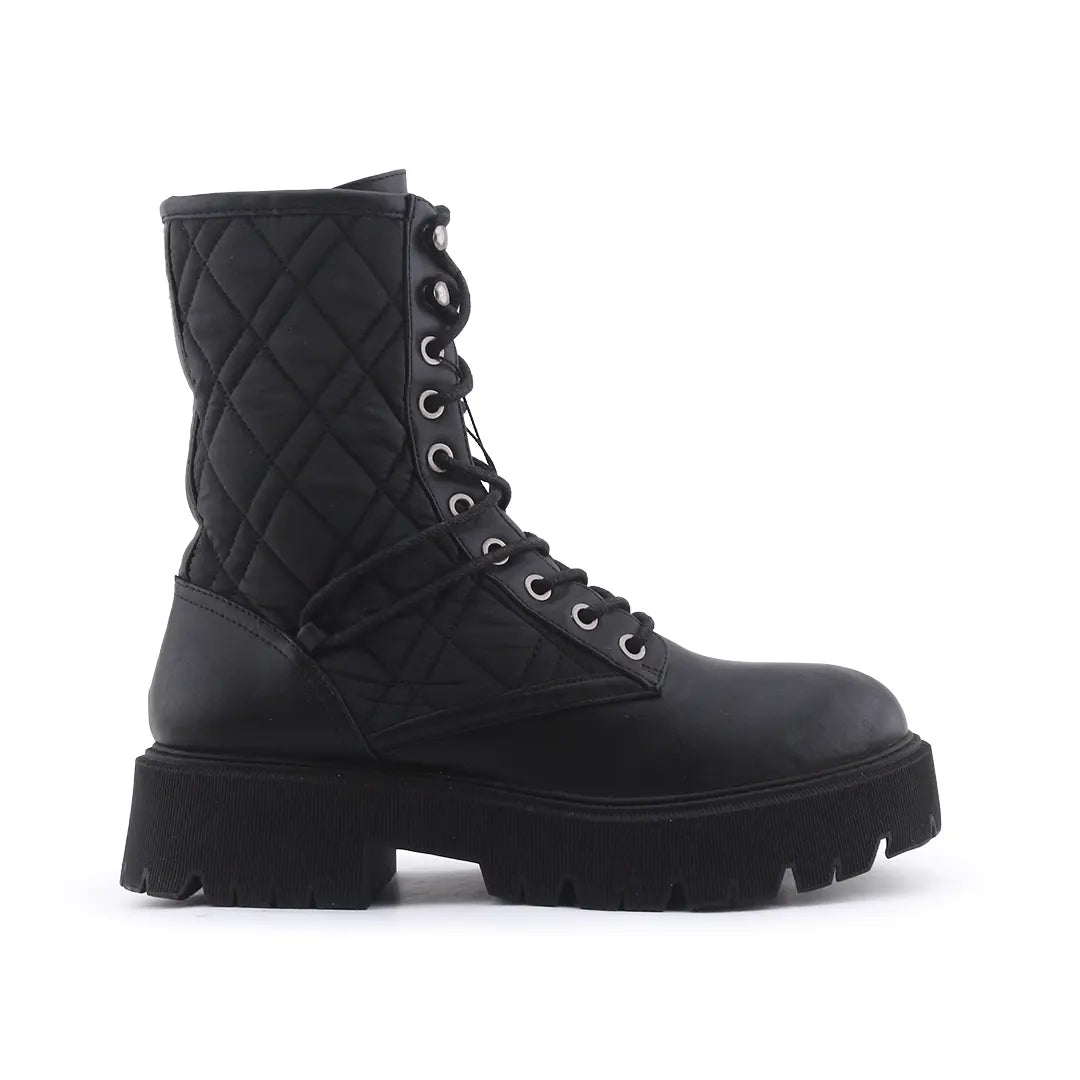 Bershka Lace Up Ankle Boot | 100% Authentic Leather